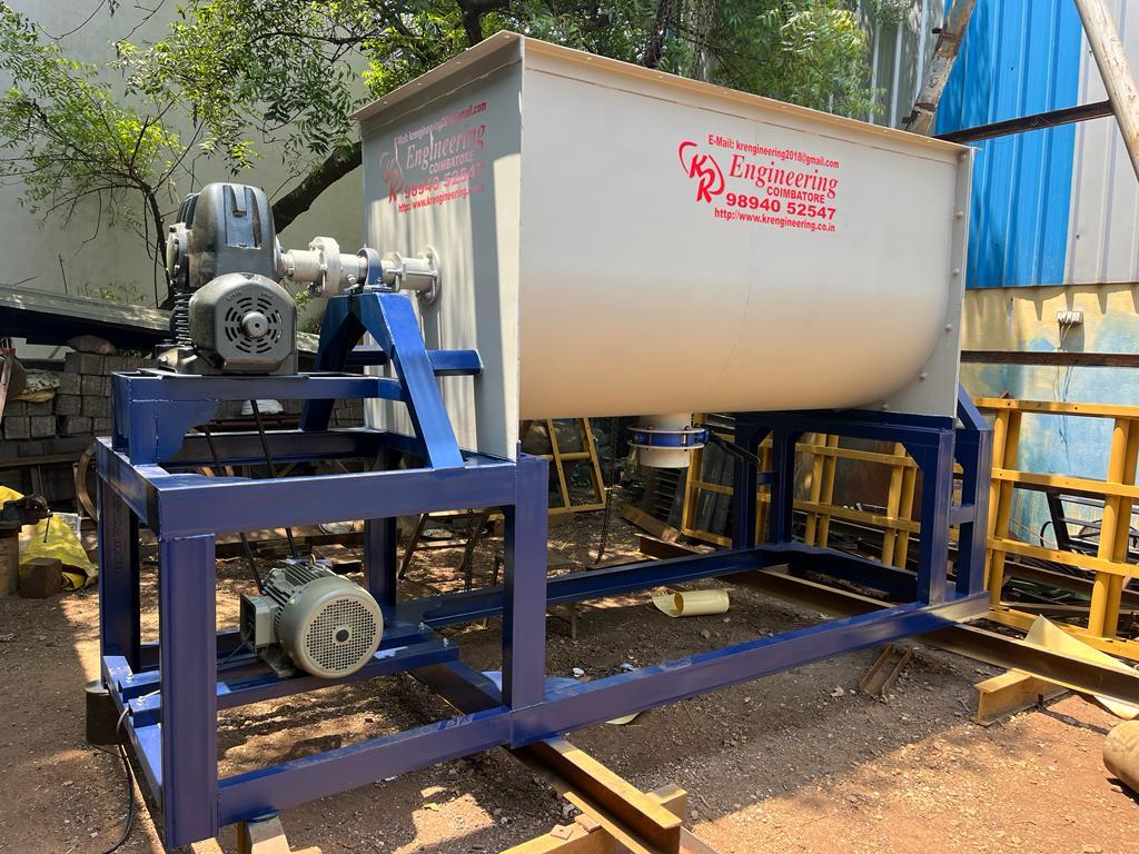 Ms Steel Feed Mixing Machine