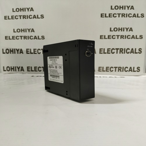 Ge Fanuc Ic693cpu350-ce Cpu Module - 3 Slot Rack Mountable, 24v Dc Power Supply Compatible, High-speed Data Processing Capabilities