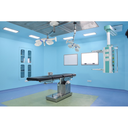 एयर हैंडलिंग यूनिट के साथ लैमिनार एयर फ्लो आवेदन: अस्पताल