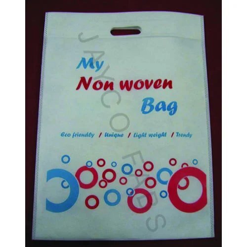 रिसाइकिल करने योग्य प्रिंटेड डी कट बैग