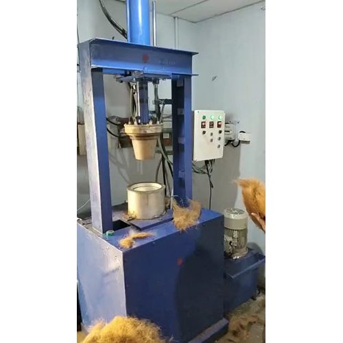 Semi Automatic Ms Coir Pot Making Machine