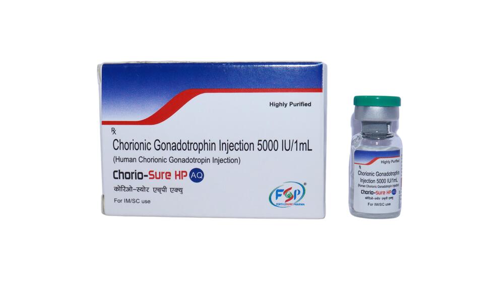 Human Chorionic Gonadotropin Hp Aq 5000 Iu Injection - Packaging Type: Box