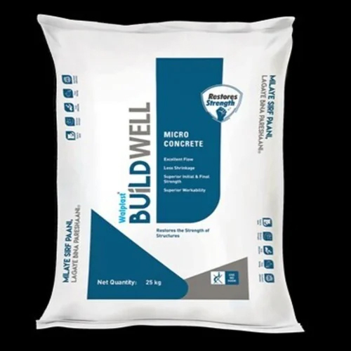 25kg Walplast Micro Concrete Grade: Industrial Grade