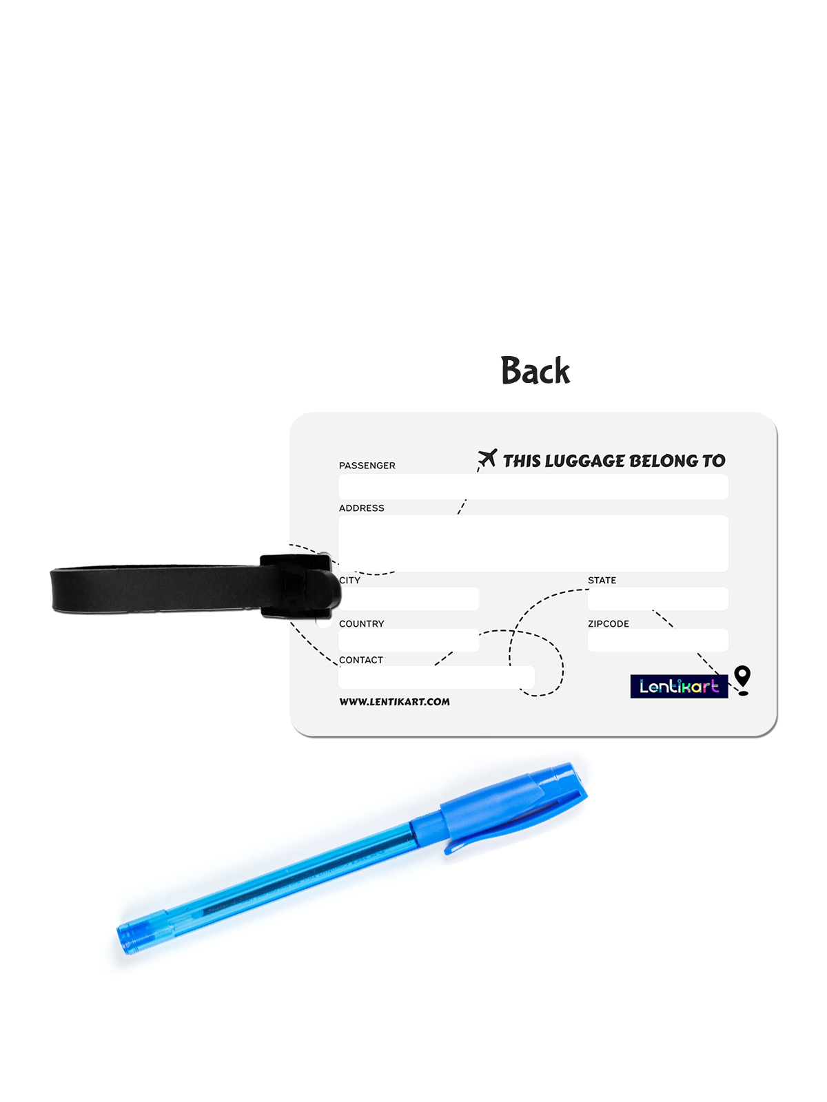 Luggage Tags - Plastic, Standard Size, Multi Color | 3d Lenticular Design, Includes Cuba, Hawaii, Egypt, And Beach Vacation Themes