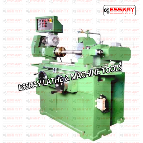 Cylindrical Grinding Machine - Cast Iron, Green Color | Semi-automated, Plc Control, High Efficiency, High Performance, 1-year Warranty