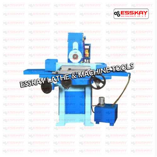 Blue Industrial Microfeed Surface Grinder Machine