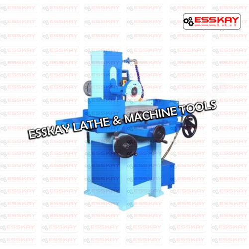 Blue Industrial Microfeed Surface Grinder Machine