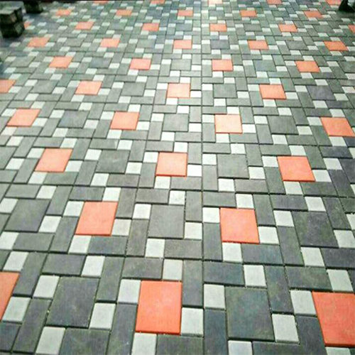 3d Pattern Paver Block - Concrete Material, Different Sizes & Thicknesses, Multicolor, Slip-resistant, Fire-resistant, Moisture Resistant, Fade Resistant