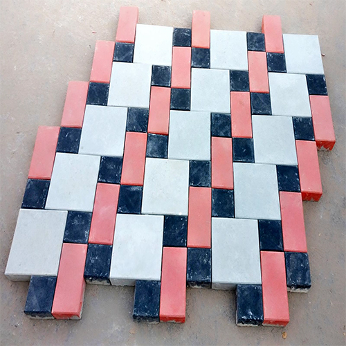 Cement Paver Block - High-grade Cement, 2-24 Inches Length, Multicolor, 2mm-10mm Thickness | Durable, Slip-resistant, Easy To Install