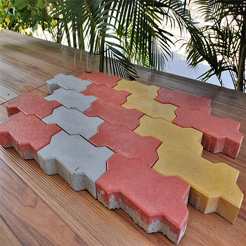 Multicolor Cemented Paver Block