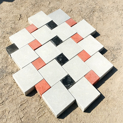 Cement Paver Block - High-grade Cement, 2-24 Inches Length, Multicolor, 2mm-10mm Thickness | Durable, Slip-resistant, Easy To Install