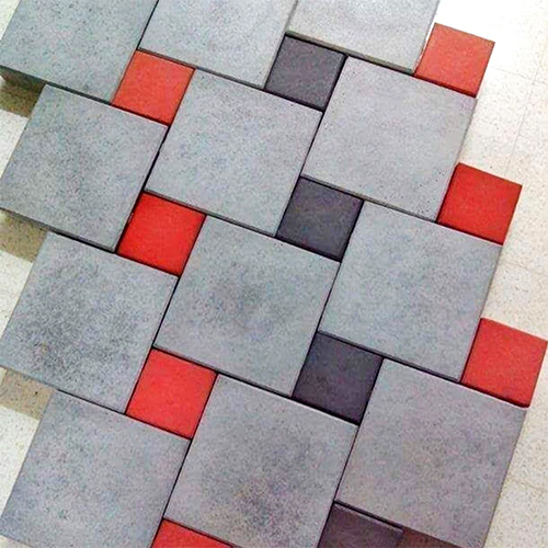 Multicolor Cemented Paver Block