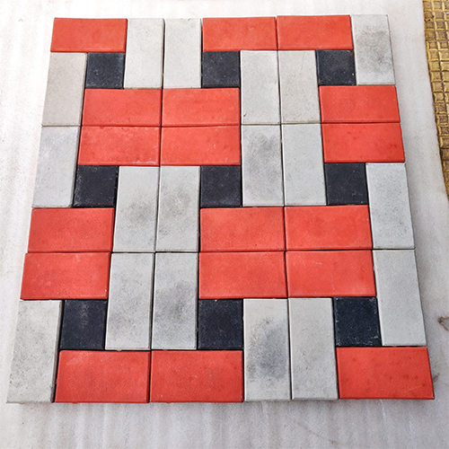 Cement Paver Block - High-grade Cement, 2-24 Inches Length, Multicolor, 2mm-10mm Thickness | Durable, Slip-resistant, Easy To Install