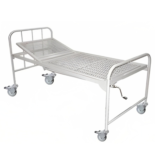 सेमी फाउलर बेड वायर मेश टॉप व्हील्स के साथ आयाम (L*W*H): 198 L X 90 W X 56 H Cms.