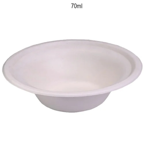 व्हाइट 70ml इको बैगास बाउल