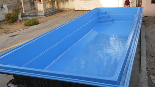 Readymade Swimming Pool - Frp Material, 10mm Thickness, Multiple Color Options | 10-year Warranty, Filtration System, Underwater Lights, Easy Cleaning