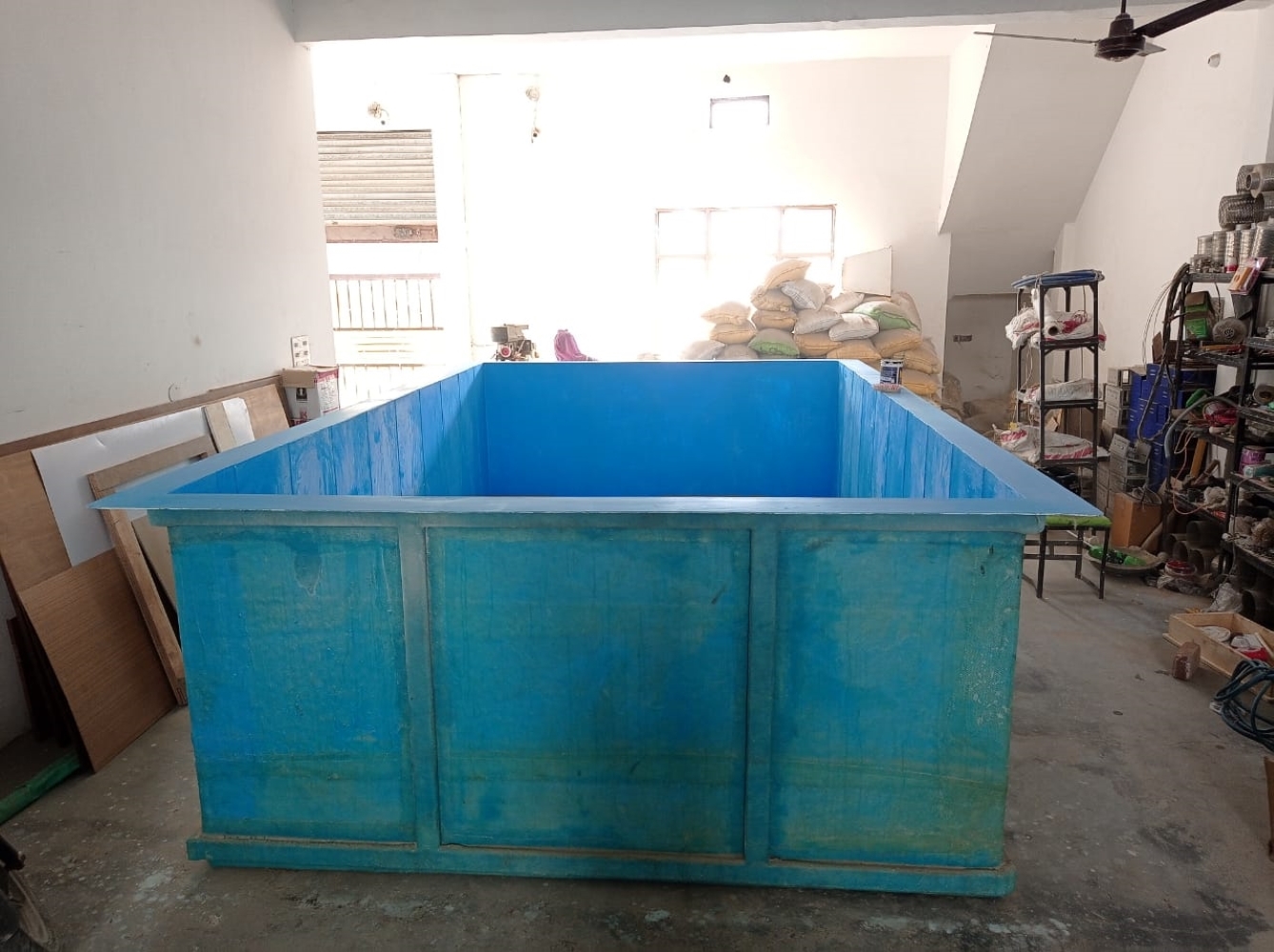 Readymade Swimming Pool - Frp Material, 10mm Thickness, Multiple Color Options | 10-year Warranty, Filtration System, Underwater Lights, Easy Cleaning