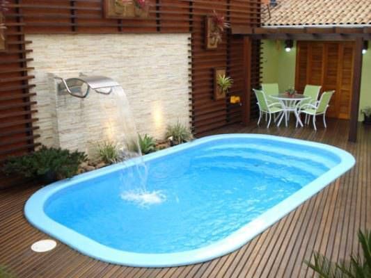 Readymade Swimming Pool - Frp Material, 10mm Thickness, Multiple Color Options | 10-year Warranty, Filtration System, Underwater Lights, Easy Cleaning