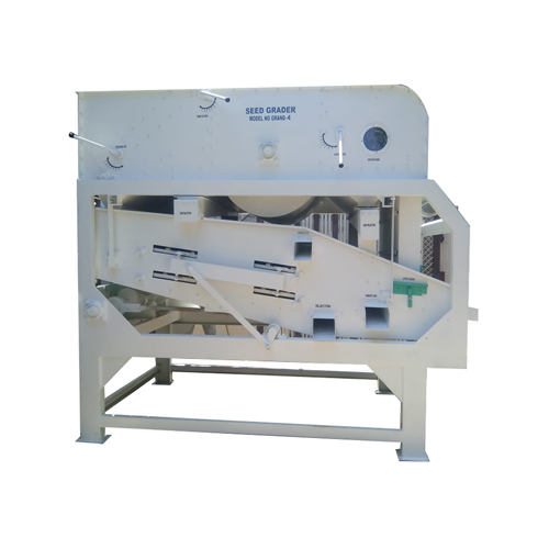 Agriculture Seed Grader Machine - Stainless Steel, 1 to 5 Tons Per Hour Capacity | Semi-Automatic Operation, Frequency Speed Control