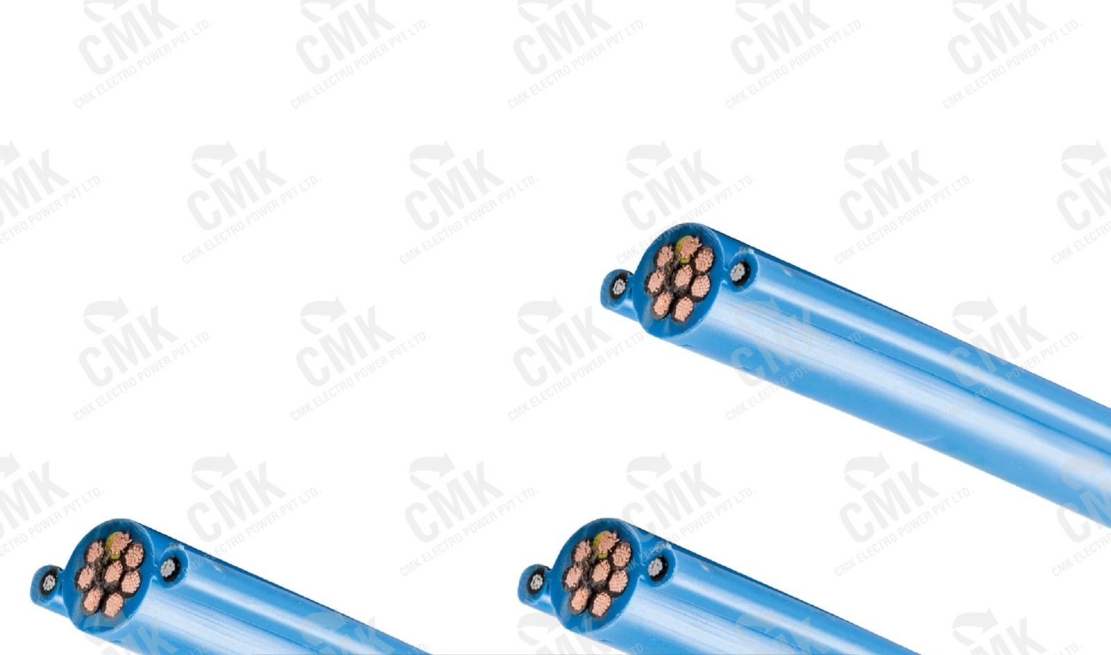 Round Cable With Dual Strain Relief Cords - Application: Eot Crane