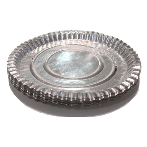 Disposable Paper Plate - Plastic Material, Various Sizes Available | Lightweight, Eco-friendly Dining Solution For Every Occasion
