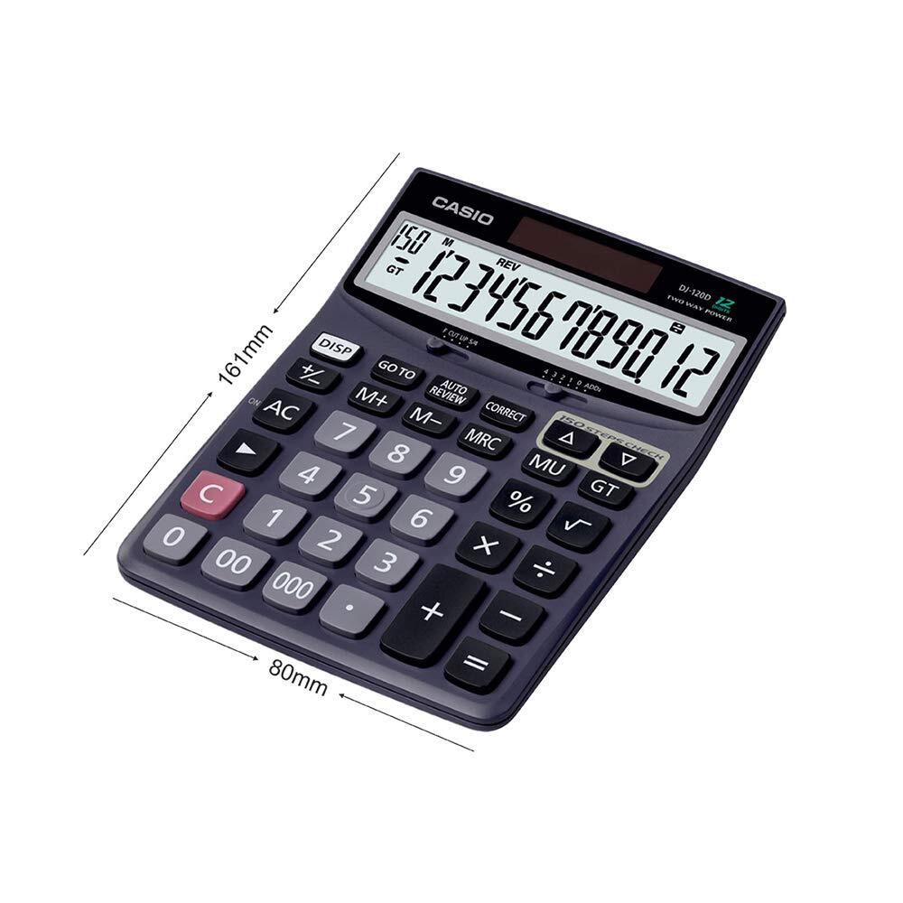 Casio Dj 120d 150 Steps Check And Correct Calculator