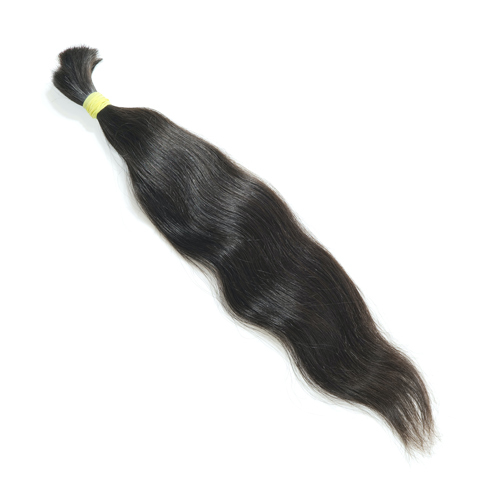 LEO Hair Extensions - Remy Indian Human Hair, Straight Style | Black & Brown Color Options