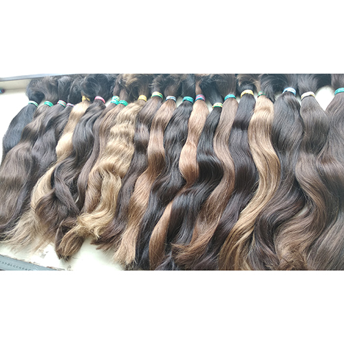 Blonde Hair Extensions - Remy Indian Human Hair, Straight Style | Black & Brown Colors Available