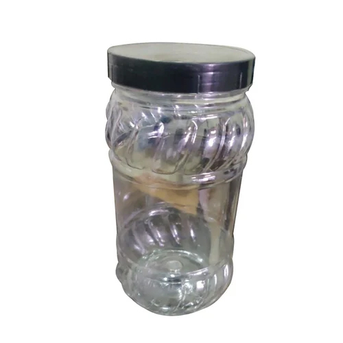 500ml Plastic Jar - High-Quality Plastic, Rigid and Durable | Transparent, Ideal Storage for Food, Cosmetics, and Household Items