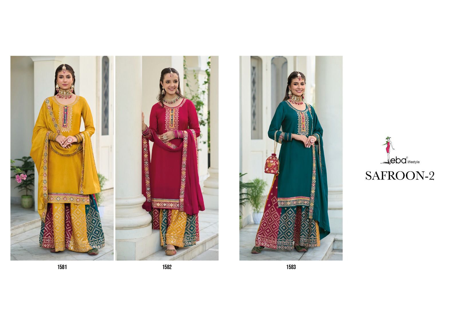 Indian Ladies Designer Plazzo Suits
