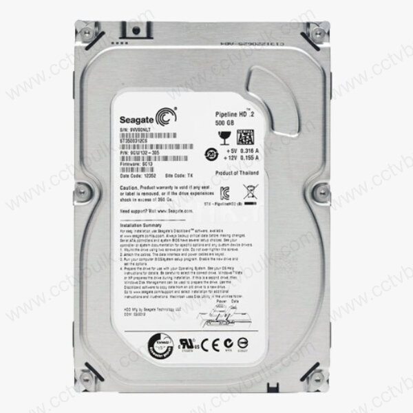 500gb seagate pipeline pipeline hd 500gb