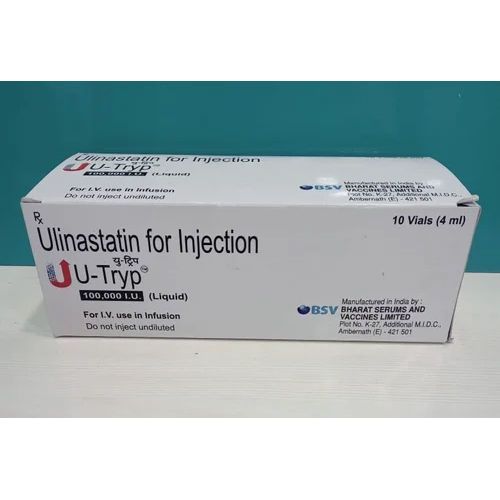 इंजेक्शन ड्राई प्लेस के लिए 4ml Ulinastatin