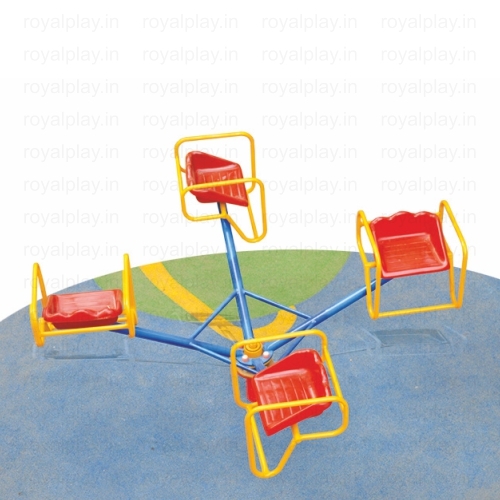 Frp Merry Go Round - H-7ft X W-8ft | Durable Frp Material, Ideal For Kids Up To 12 Years