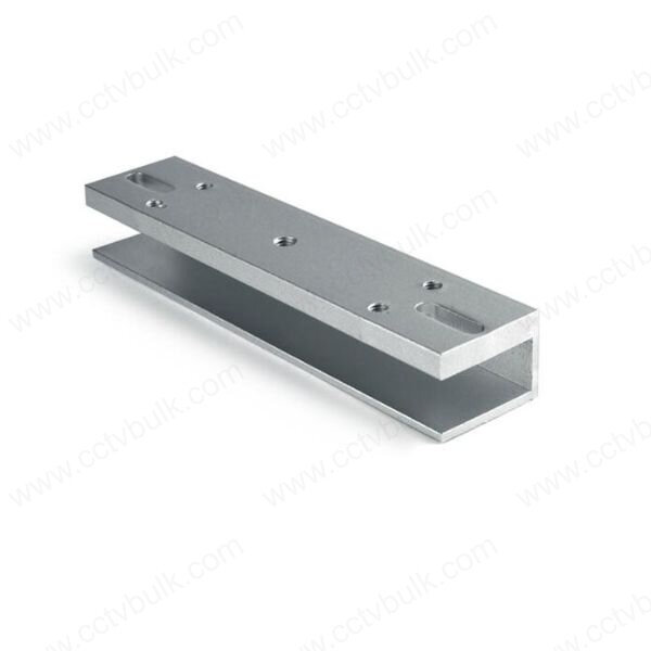 U Bracket - Aluminum Material, 90 Degree Opening Mode, Silver Color | Suitable For Magnetic Lock Series, Easy To Install, Perfect For Wooden And Metal Doors