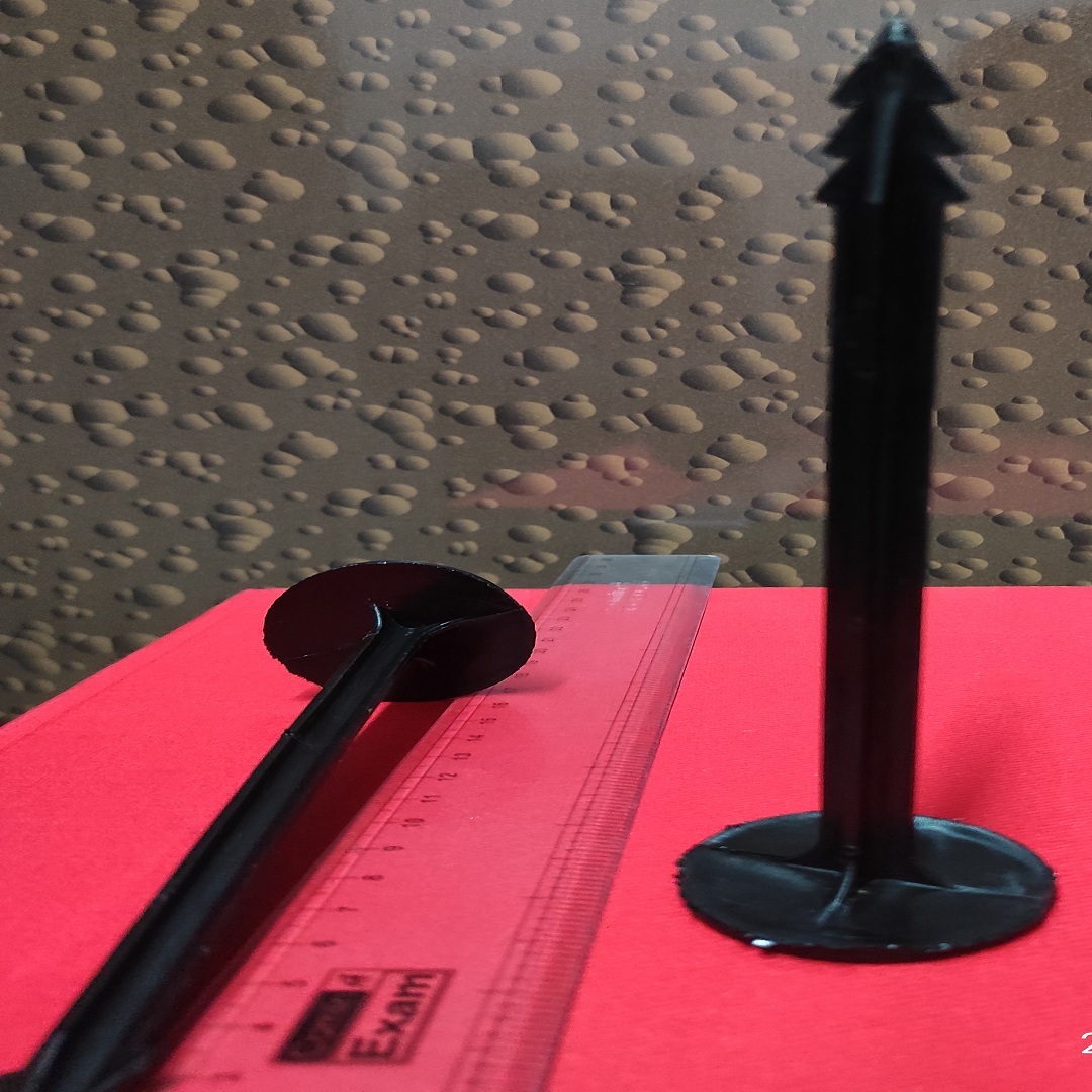 Weed Mat Nails - Virgin Plastic, 6.75 Inch Length | Durable Design For Reliable Weed Control Mat Fitting