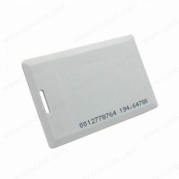 Rf Id Card Thin 10set - 8.5x5.5mm Size, White Color | 125khz Rfid Tag With Unique 32-bit Id For Access Control And Automation