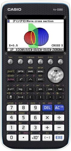Casio Graphic FX CG 50 - 2900+ Functions, Advanced 3D Graphing, Built-in Apps, USB Transfer, Recommended for IB/SAT/ACT Students