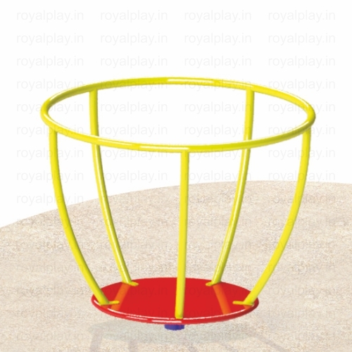 Seating Merry Go Round - Iron, 5 Feet Diameter | All Weather Resistant, Non Toxic & Food Grade, Suitable For Schools And Public Spaces