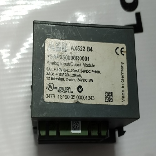 Abb Ax522 B4 1sap250000r0001 Plc Module - Compact Design, Enhanced Signal Processing Capabilities, Compatible With Various Industrial Applications