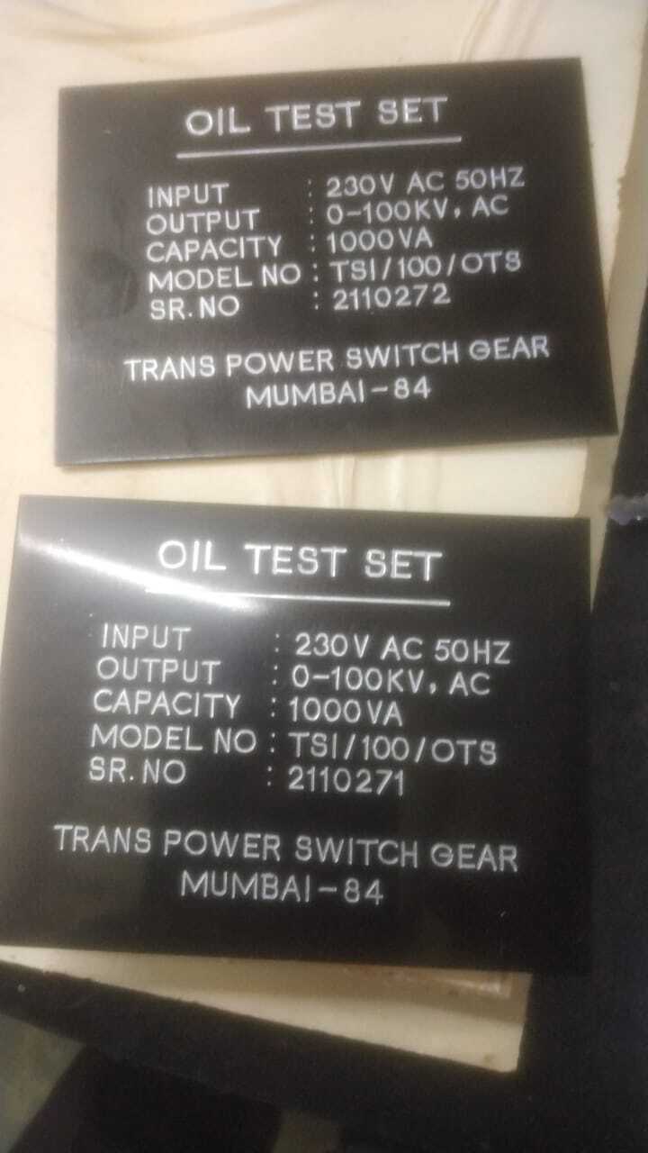 Blue Oil Bdv Test Kit