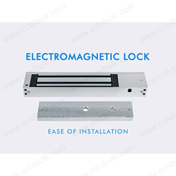Em Lock - 600lbs Holding Strength, Suitable For Wooden/aluminum/glass Doors - Operates On 12v Power