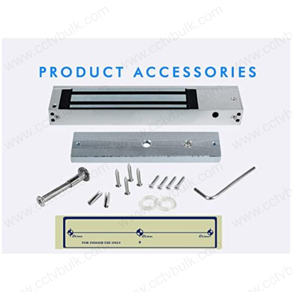 Em Lock - 600lbs Holding Strength, Suitable For Wooden/aluminum/glass Doors - Operates On 12v Power