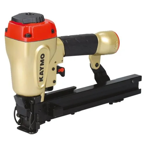 Golden/Black Kaymo Pneumatic Stapler-Door Stapler-Angle Board Stapler-Pro-16Wc38V2