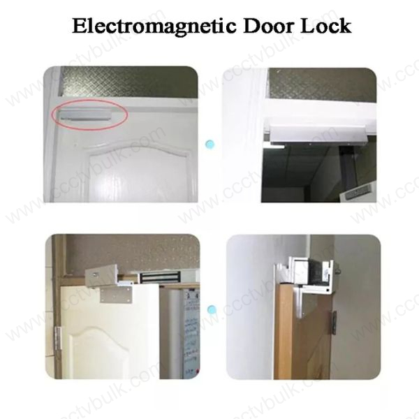 Em Lock 1200 Lbs - Anodized Aluminum, Size 530l*71w*40h Mm, Holding Force 500kg, Voltage 12vdc/500ma | Suitable For Wooden, Glass, Metal, Fireproof Doors