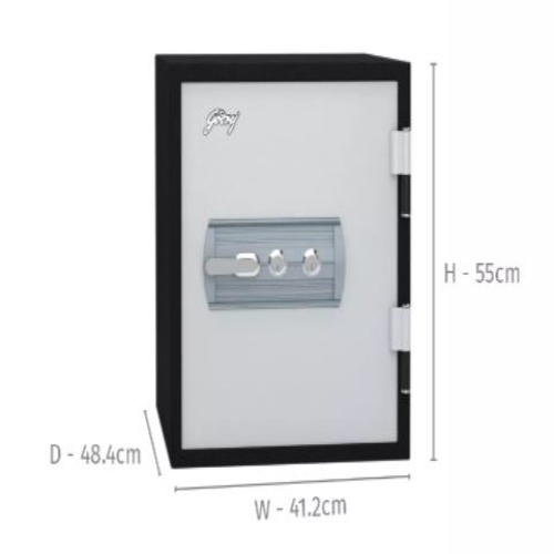 Fireproof Safe Dimension(l*w*h): 48.4 X 41.2 X 55 Centimeter (Cm)