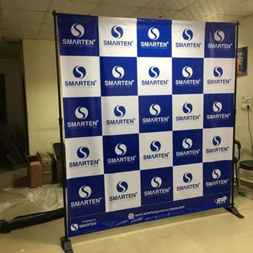 एडजस्टेबल बैक ड्रॉप स्टैंड एप्लीकेशन: आउटडोर