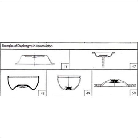एक्यूमुलेटर के लिए डायाफ्राम