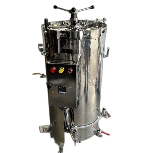 Vertical Autoclave - Stainless Steel 304, 450 Mm X 750 Mm, Double Door | Fully Automatic Operation, 121â°c Sterilizing Temperature, Pressure Steam Sterilization