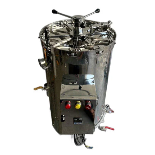 Vertical Autoclave - Stainless Steel 304, 450 Mm X 750 Mm, Double Door | Fully Automatic Operation, 121â°c Sterilizing Temperature, Pressure Steam Sterilization