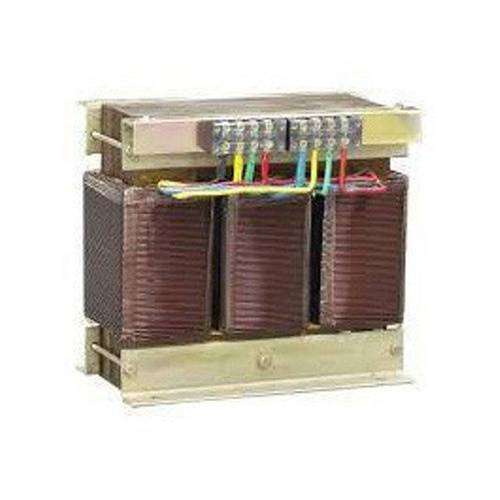 Isolation Transformer - Metal Construction, 50 Hertz Frequency | High Efficiency For Industrial Use
